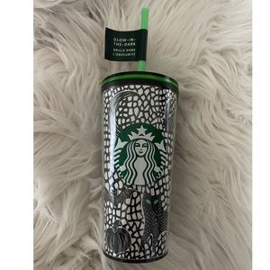 BNWT 2020 Starbucks 12oz Tumbler Glow In The Dark